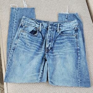 AEO, Womens Hi-Rise Girlfriend Jeans, Size 6